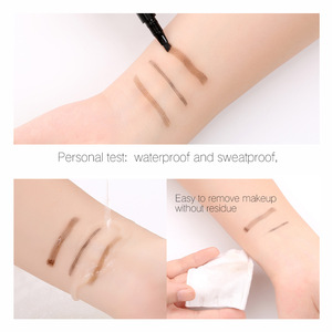 OEM Waterproof Fork Tip 4 Head Sketch tattoo Liquid Eyebrow Pencil
