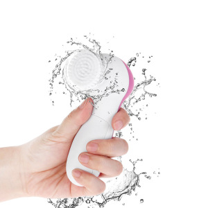 Own Brand Fashionable Portable Rechargeable Facial Cleansing Brush