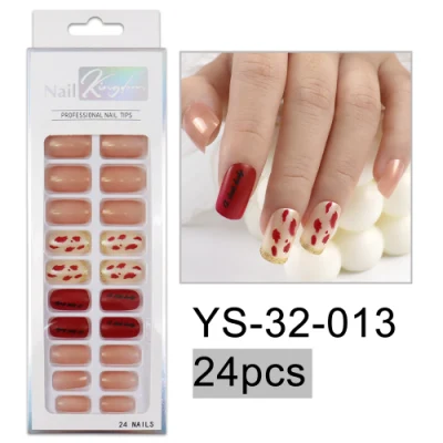 Pre-Designed Artificial Fingernails Handmade Artificial Fingernails