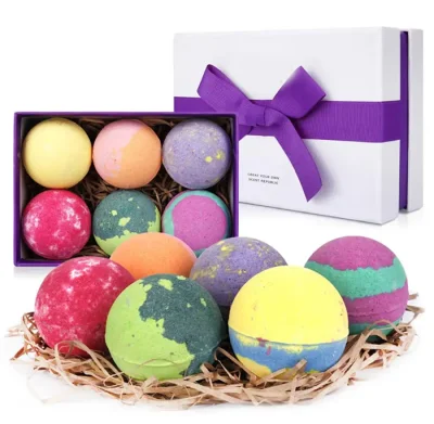 Private Label Custom Fragrance Natural Rich Bubble Body Care Relaxing Natural Organic Bubble Colorful Fizz Bath Bombs