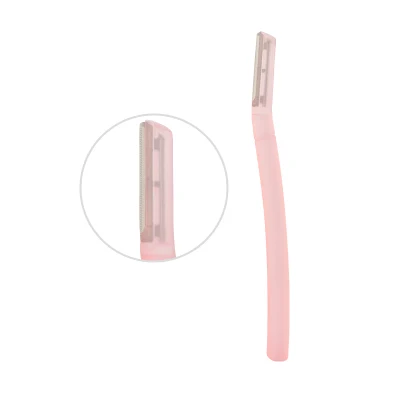 Private Label Pink Eyebrow Razors for Women Precision Eyebrow Trimmer