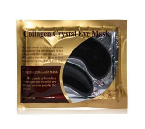 Private Label Skin Care Anti-aging Hyaluronic acid 24K Gold Collagen Crystal Powder Hydrogel Rose Under Eye Mask