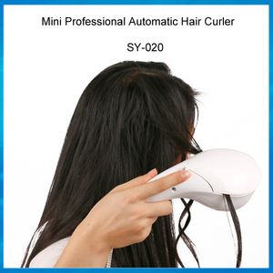 Professional mini magic hair curler automatic red color