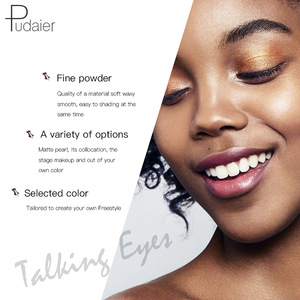 Pudaier  Glitter Shimmer Metallic Eyeshadow Palette Eye Makeup