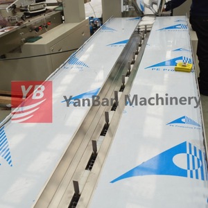 Shanghai factory YB-600 Wet Towel Pillow Packing Machine bread Passion fruit makeup cotton packing machine