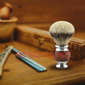 Stunning Silver tip Badger Shaving Brush Hand-Crafted Mens Grooming