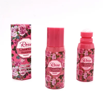 Tailaimei Rose Ricy Mint Underarm Secret Deodorant &amp; Antiperspirant Hyperhidrosis Roll-on Antiperspirant Deodorant Stick Wholesale OEM ODM