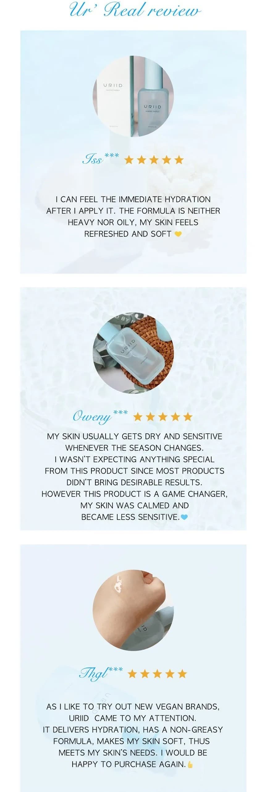 Vegan Marine Energy Ampoule