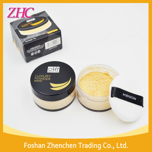 Wholesale Menow new product banana flavour luxury powder,oil-concrol waterproof loose powder