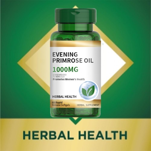 Evening Primrose Oil Softgel manufacturer in China dietary supplement OEM factory