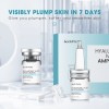 Korean Travel Collagen Dark Skin Whitening Peptide Niacinamide Hyaluronic Acid Ampoule Facial Serum