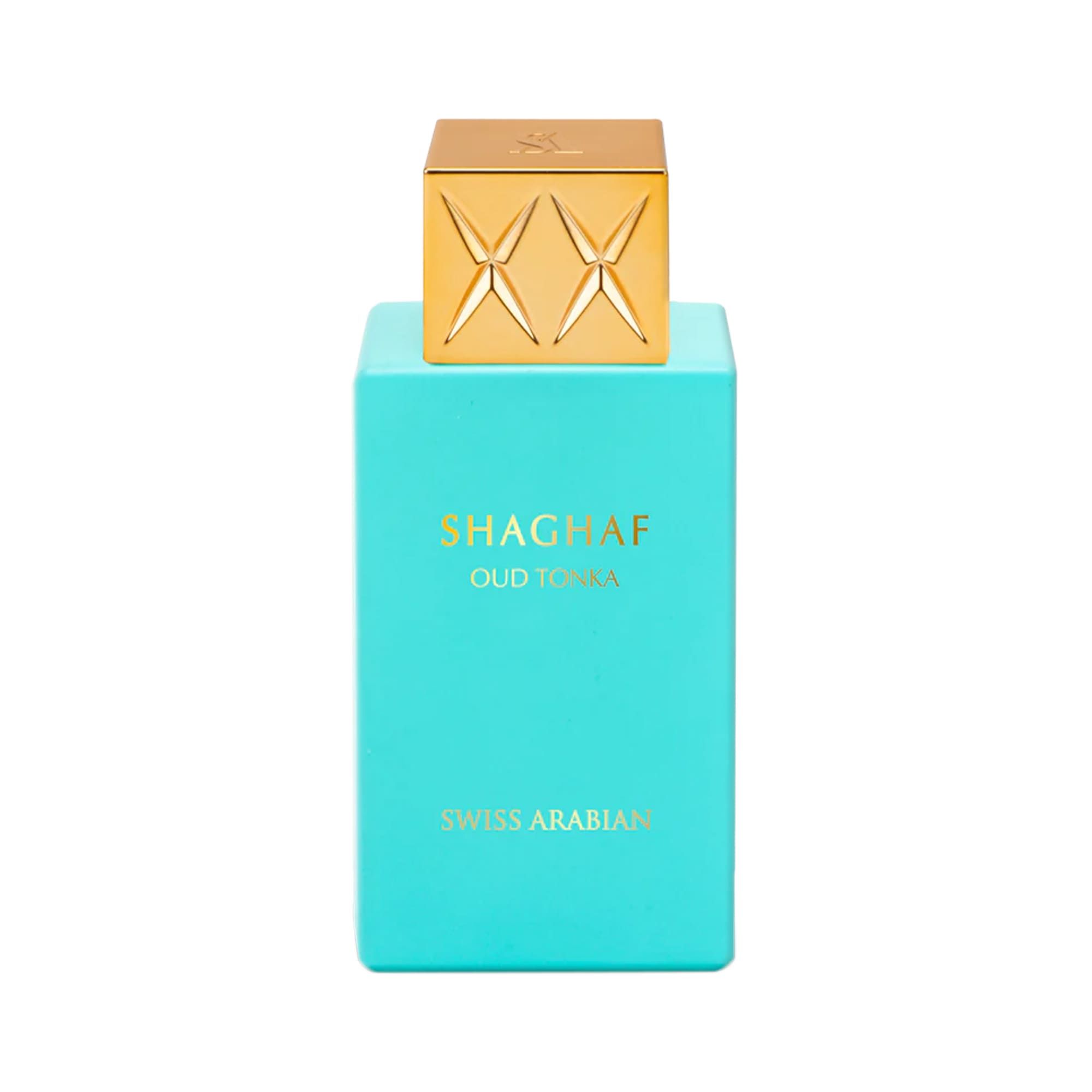 Shaghaf Oud Tonka EDP 75ml – Swiss Arabian | Unisex Fragrance with Almond, Tonka, Vanilla & Amberwood | Long-Lasting Warm Oriental Perfume