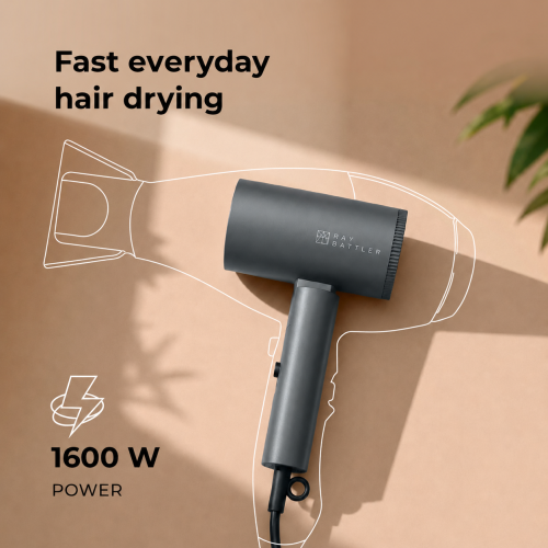 Ray Battler RB 7007 Foldable design Hair Dryer