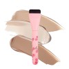 Ultra-Thin Flat Foundation Brush for Seamless Concealer & Foundation – No Absorption Face & Mask Brush OEM