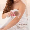 Large Body Makeup Brush Premium Synthetic Mushroom Powder Brush for Sunscreen Tanner Mousse & Body Luminizer Private Label