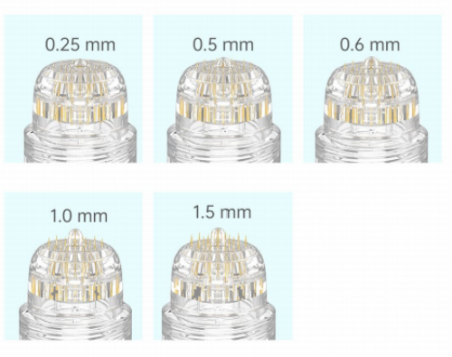 Hydra Microneedle Stamp HN20 – Derma Roller Stamp With 5ml Refillable Applicator for Face Serum