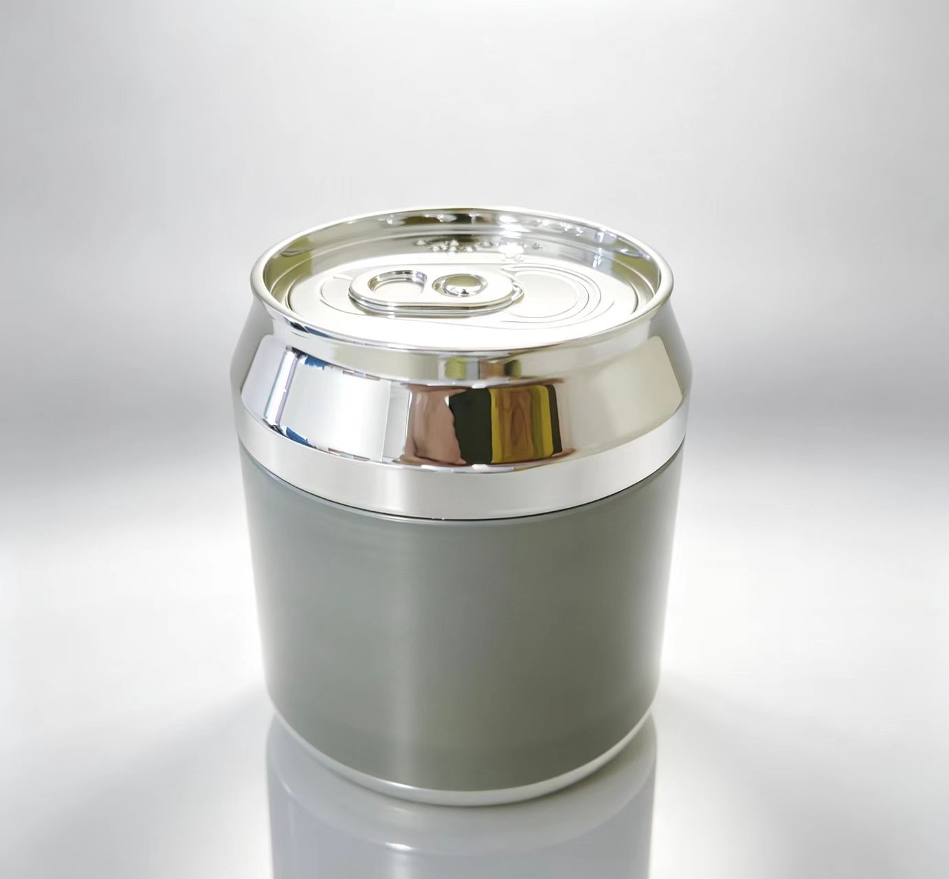 Novelty 90g Acrylic Cream Jar, Soda Can Shaped Cosmetic Container, Custom Color & Logo