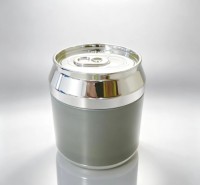 Novelty 90g Acrylic Cream Jar, Soda Can Shaped Cosmetic Container, Custom Color & Logo