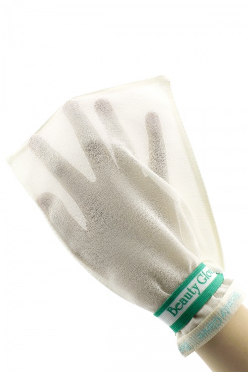 The Beauty Glove %100 Floss Exfoliating Thin Bath Mitt