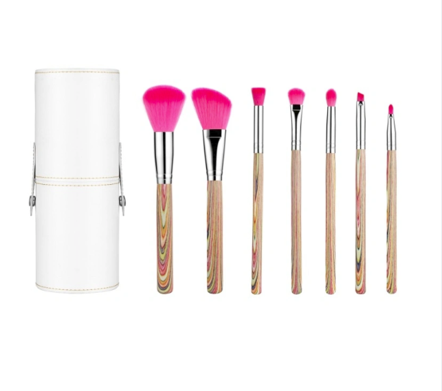 Hot Sell Vegan Makeup Brush Set Cosmetic Brush with Carry Jar