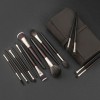 OEM/ODM Private Label Makeup Brush Set 15pcs Professional Synthetic Hair Foundation Eyeshadow Brushes with Cylinder Leather Box