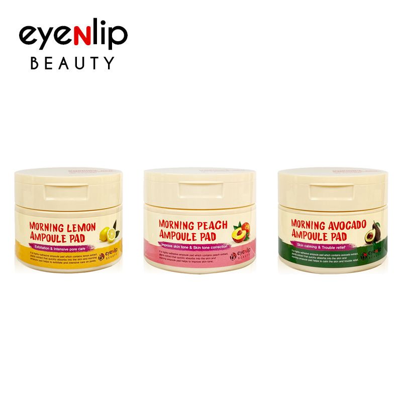 [EYENLIP] Morning Ampoule Pad 3 Type 120ml / 100 Pads - Korean Skin Care Cosmetics