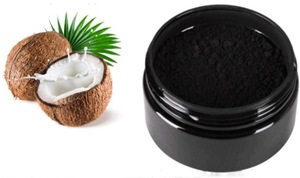 1.5oz wholesale private label natural organic activated coconut shell charcoal powder teeth whitening