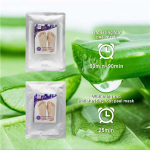 2020 Amazon Hot Selling  Moisturizing Socks Exfoliating Foot Peel Mask Remove Dead Skin Foot Peeling