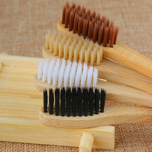 2020 Natural New Mold Organic Custom Logo Yangzhou Charcoal Private Label Baby Handle Wholesale Eco Friendly Bamboo Toothbrush