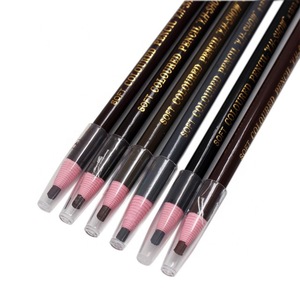 5 Colors Eyebrow Pencil Free Cutting Natural Long Lasting Microblading Permanent Waterproof