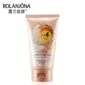 A01289 Rice Extract Whitening Spots Removing Facial Cleanser 150ml Deep Clean Purify Pores Fade Speckle Melanin Face Cleanser