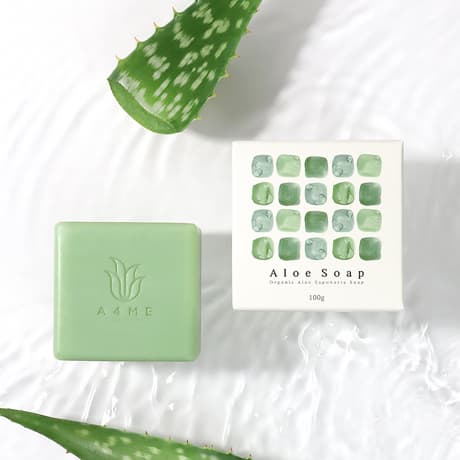 A4ME ORGARNIC ALOE SAPONARIA SOAP