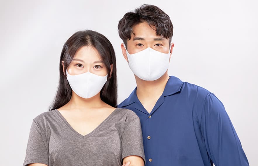 AERO-SILVER V-Shield 3D Washable Mask in KOREA