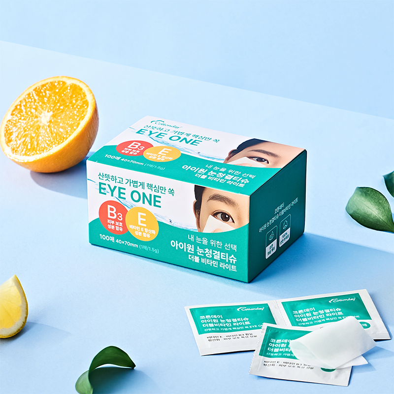 ALL EYE ONE Eye Cleansing Tissue double vitamin Lite