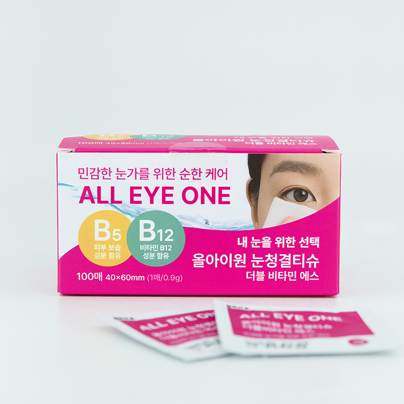 ALL EYE ONE Eye Cleansing Tissue double vitamin S