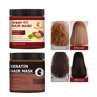 Argan Oil Nourishing Repairing Hair Mask for Dry Damaged Hair