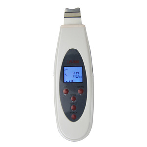 Au-006 CE Certification HandHeld Ultrasonic Face Skin Scrubber for Skin peeling