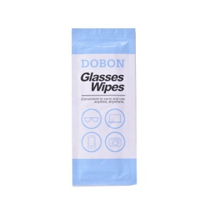 cheap price disposable pre moistened sunglasses cleaning wet wipes, custom logo printed glasses lens cleaner wet wipes