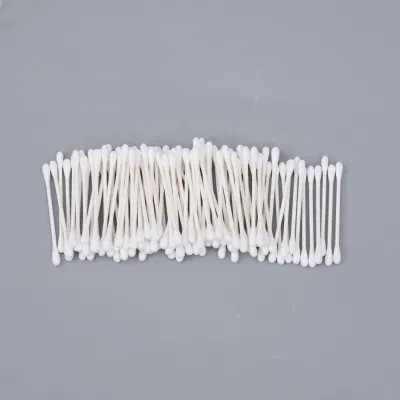 Cheap Wholesale Sterile Bamboo Cotton Wooden Swab Stick Tipped Applicator Cotton Buds