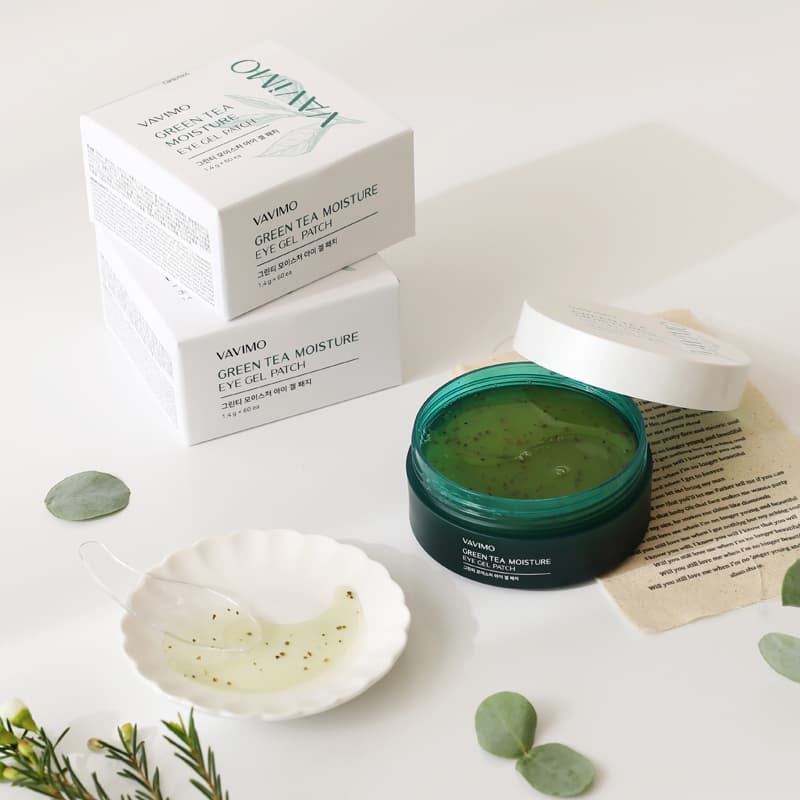 [COSMETIC]VAVIMO_Green Tea Moisture Eye Gel Patch / Eye patch/Eye cream/ Skincare/Eyecare