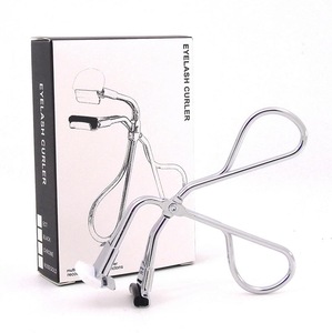 Custom Carbon Steel Luxury Rosy Gold Partial Eyelash Curler with Color Box