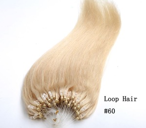 Custom high-end market Brazilian micro loop virgin human hair extension