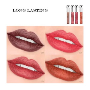 Customize organic lipstick matte private label lip gloss make your own brand liquid  lipstick