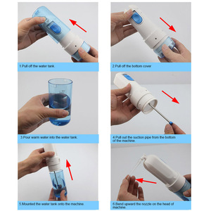 Dental water jet flosser professional dental Oral care products oral irrigator with jet tips for water flosser