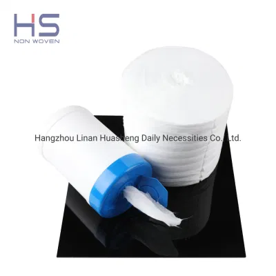 Disposable Household Adult Gym Cleaning Nonwoven Dry Wipes in Canister