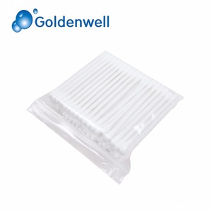 Disposable Medical Wood Stick Cotton Swab, cotton ear buds