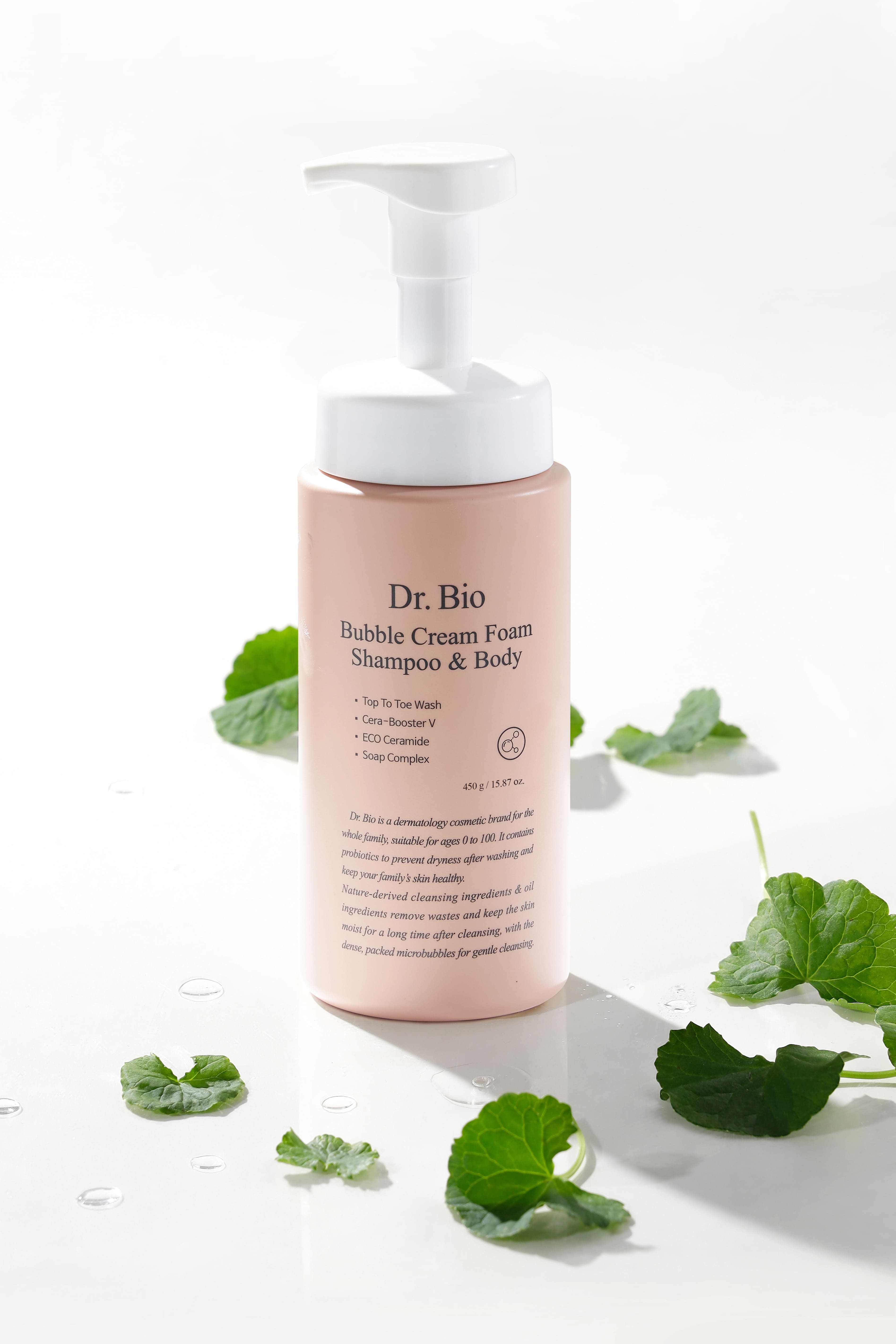 Dr. Bio Bubble Cream Foam Shampoo &amp; Body 450ml