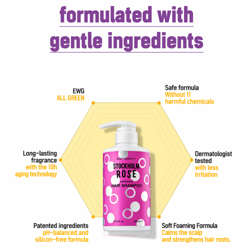EWG Green Perfumed Hair Shampoo