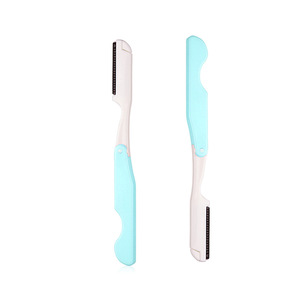 Eyebrow Hair Remover Single Blade Safety Foldable Mini Eyebrow Razor Trimmer