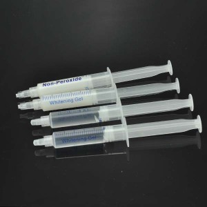 Factory supply 3ml/5ml/10ml Hydrogen Peroxide Teeth Whitening Gel